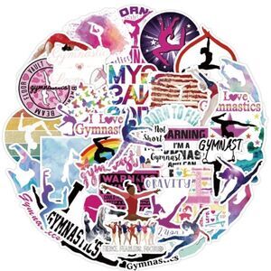 Assorted Gymnastics Stickers 